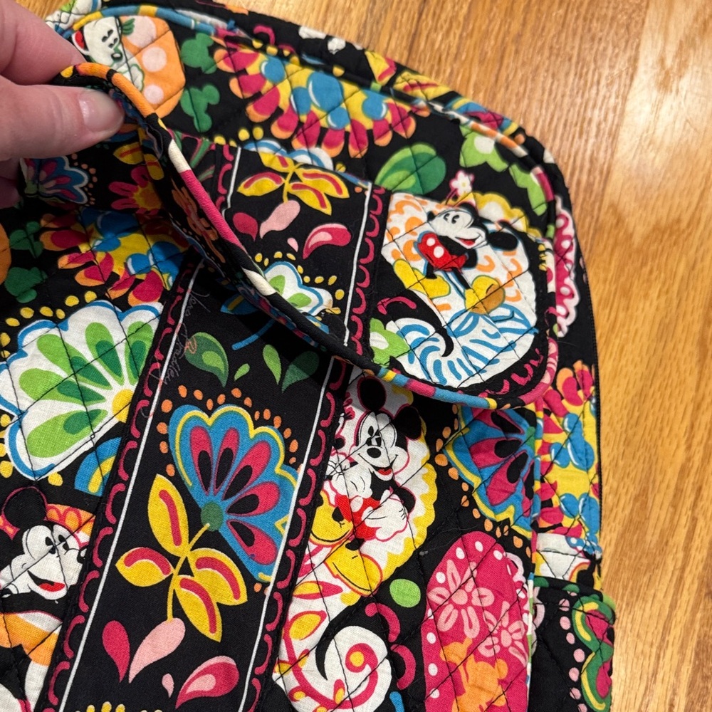 EUC Vera Bradley Disney Quilted Mini Backpack - Picture 7 of 9